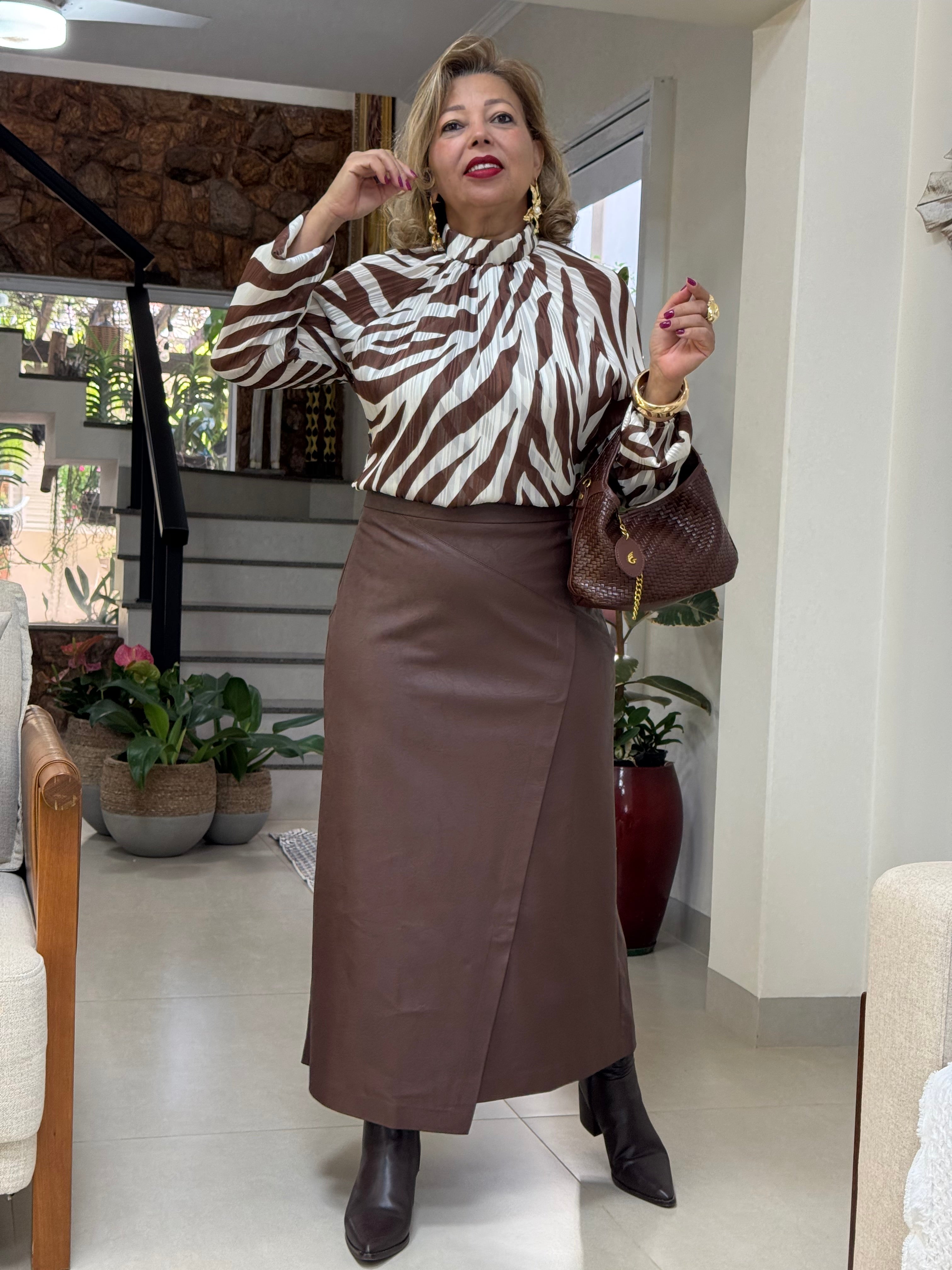 Blusa Luci Animal Print