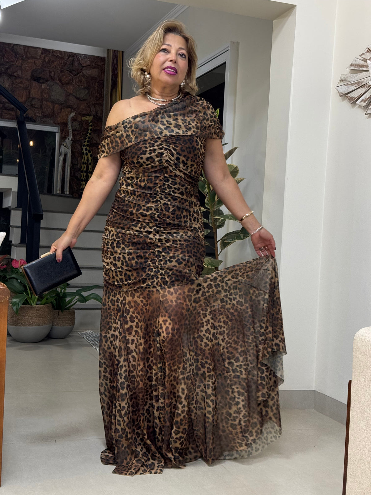 Vestido Ana Clara Onça