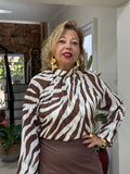 Blusa Luci Animal Print