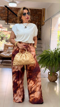 Calça estampada Fluity
