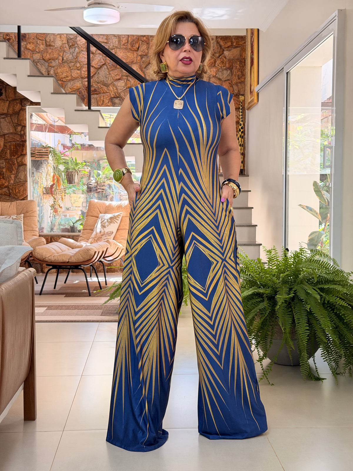 Macacão Crepe de malha
