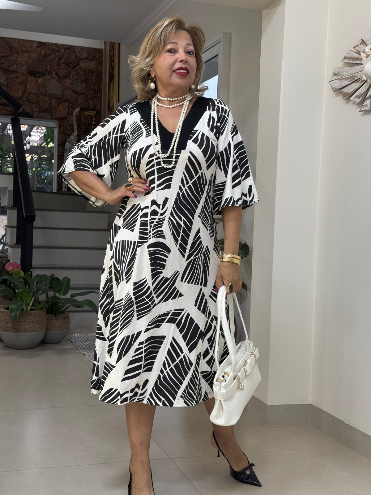 Vestido Moreana Estampa