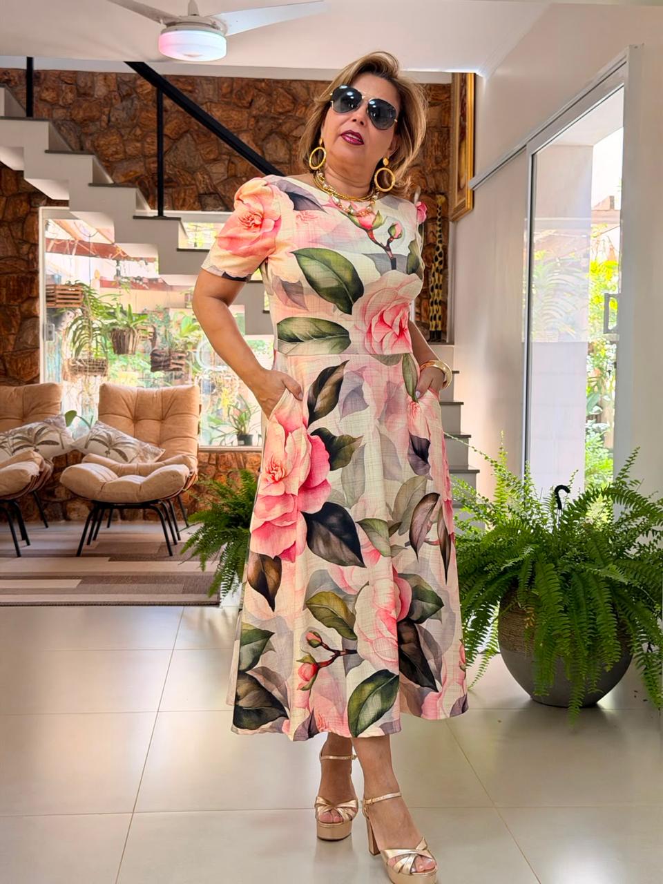 Vestido Mídi Etampa