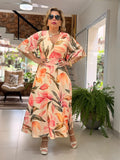 Vestido Longo estampa
