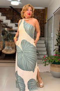 Vestido de Crepe de Malha
